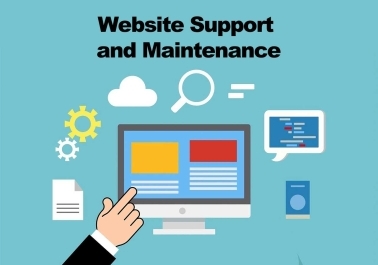 Website Maintenance and Support Image